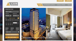 Desktop Screenshot of chm-hotels.com